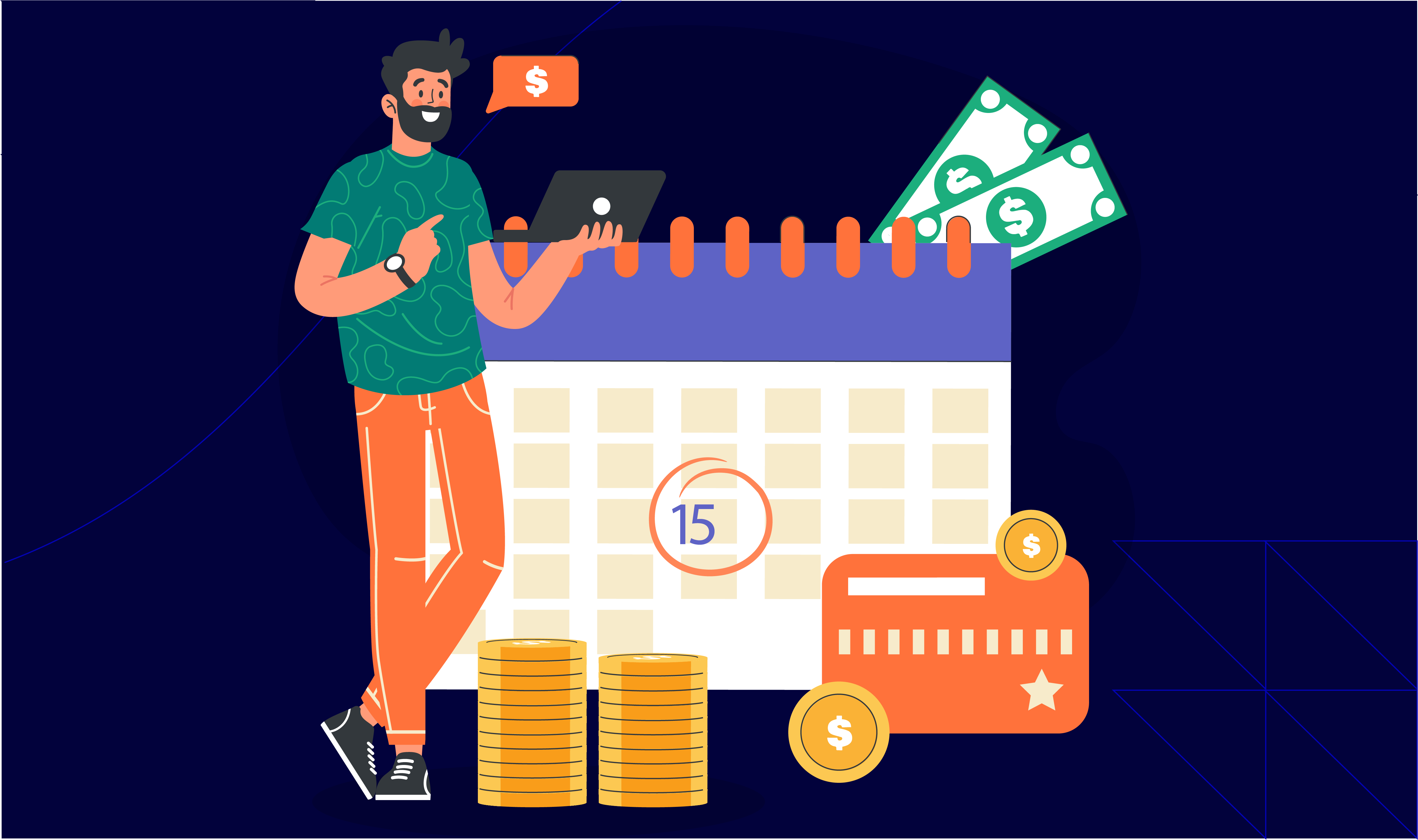 How is the 13th-Month Pay Calculated