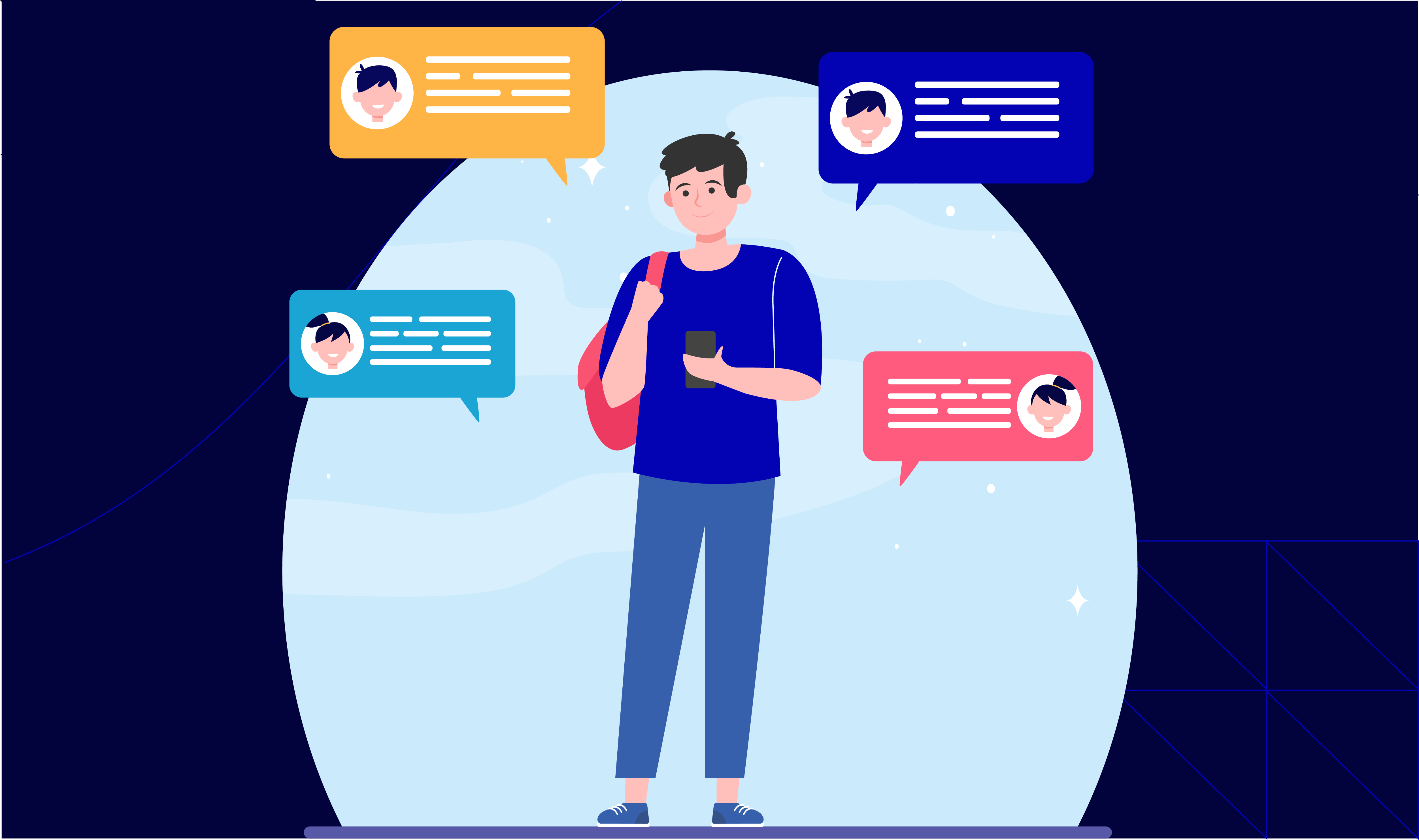 ways to set up text message customer support