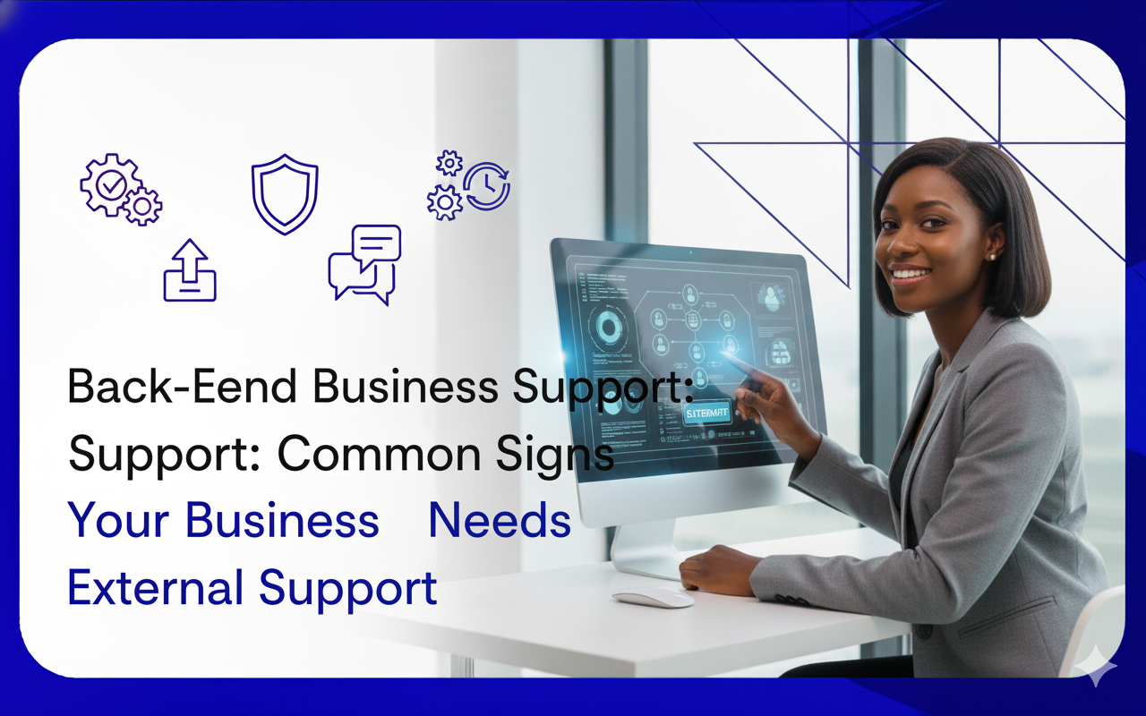Back-End Business Support Common Signs Your Business Needs External Support