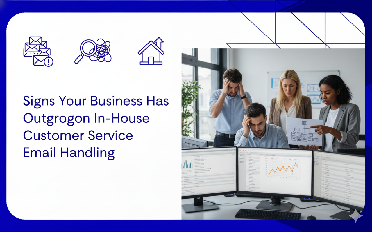 Signs Your Business Has Outgrown In-House Customer Service Email Handling
