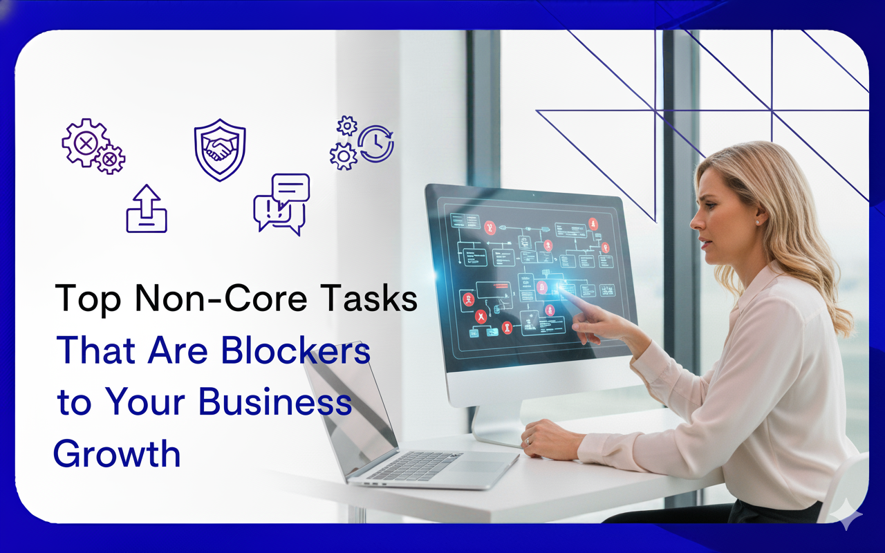 Top Non-Core Tasks That Are Blockers to Your Business Growth