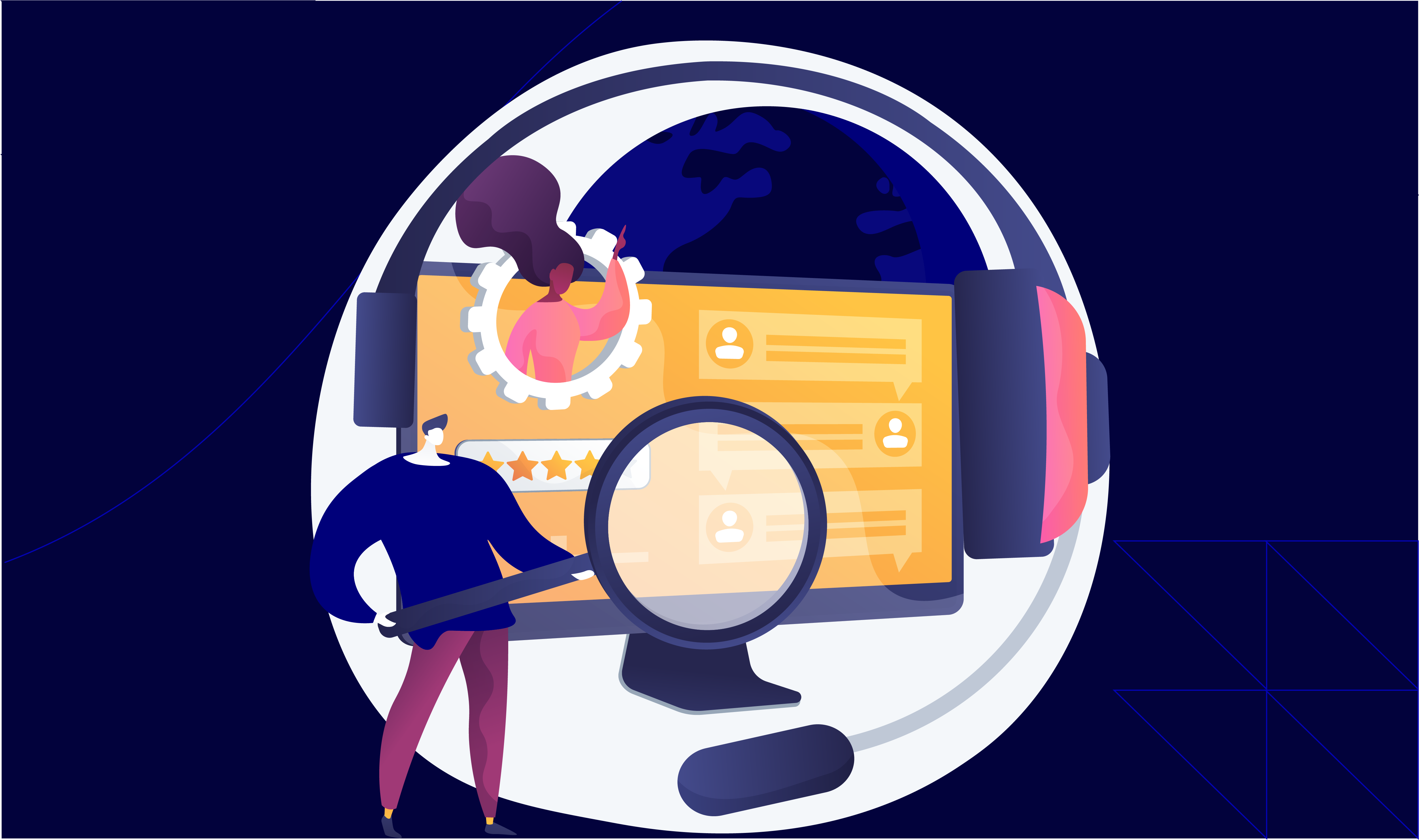 voice support for business channels