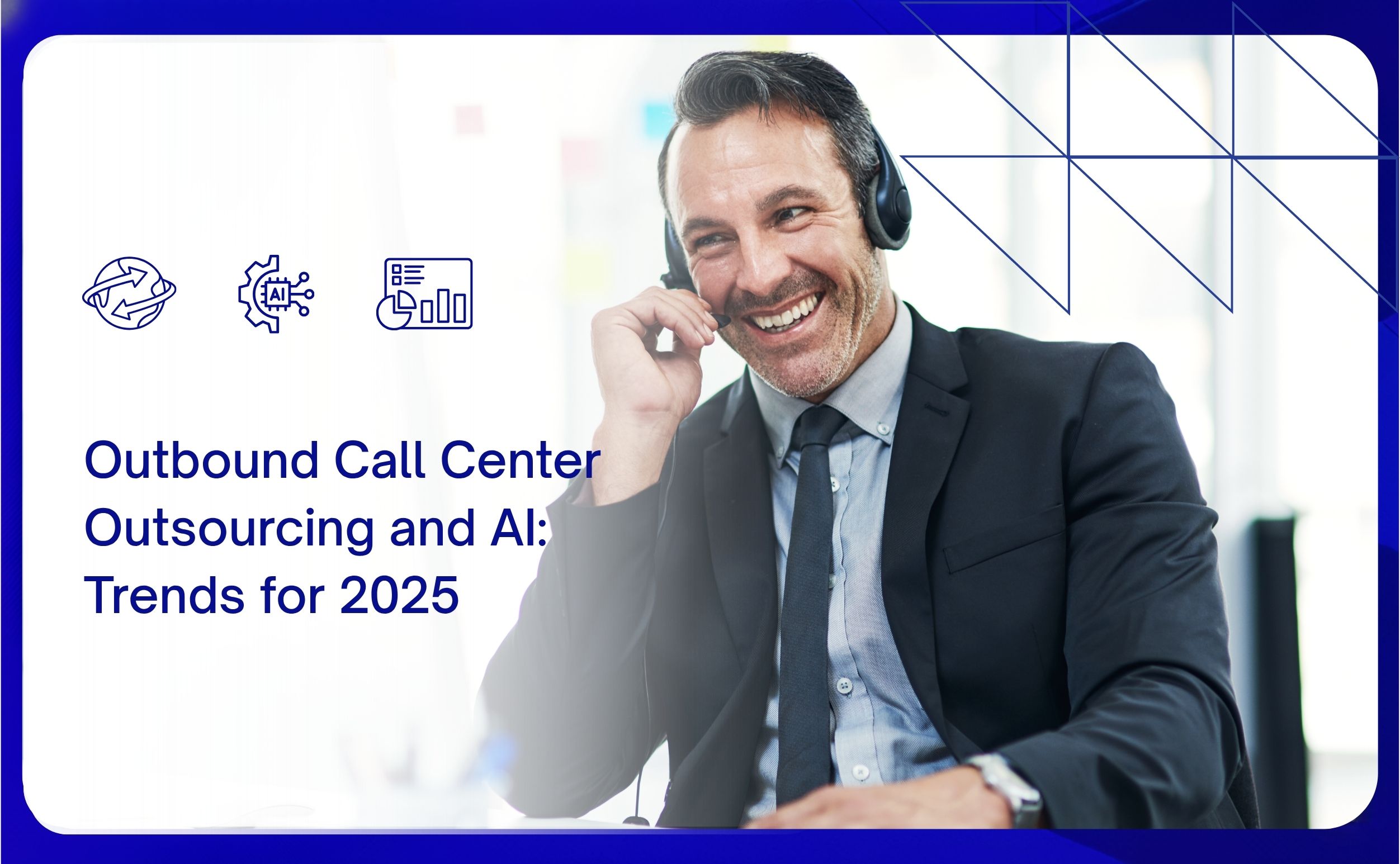outbound call center outsourcing ai trends for 2025