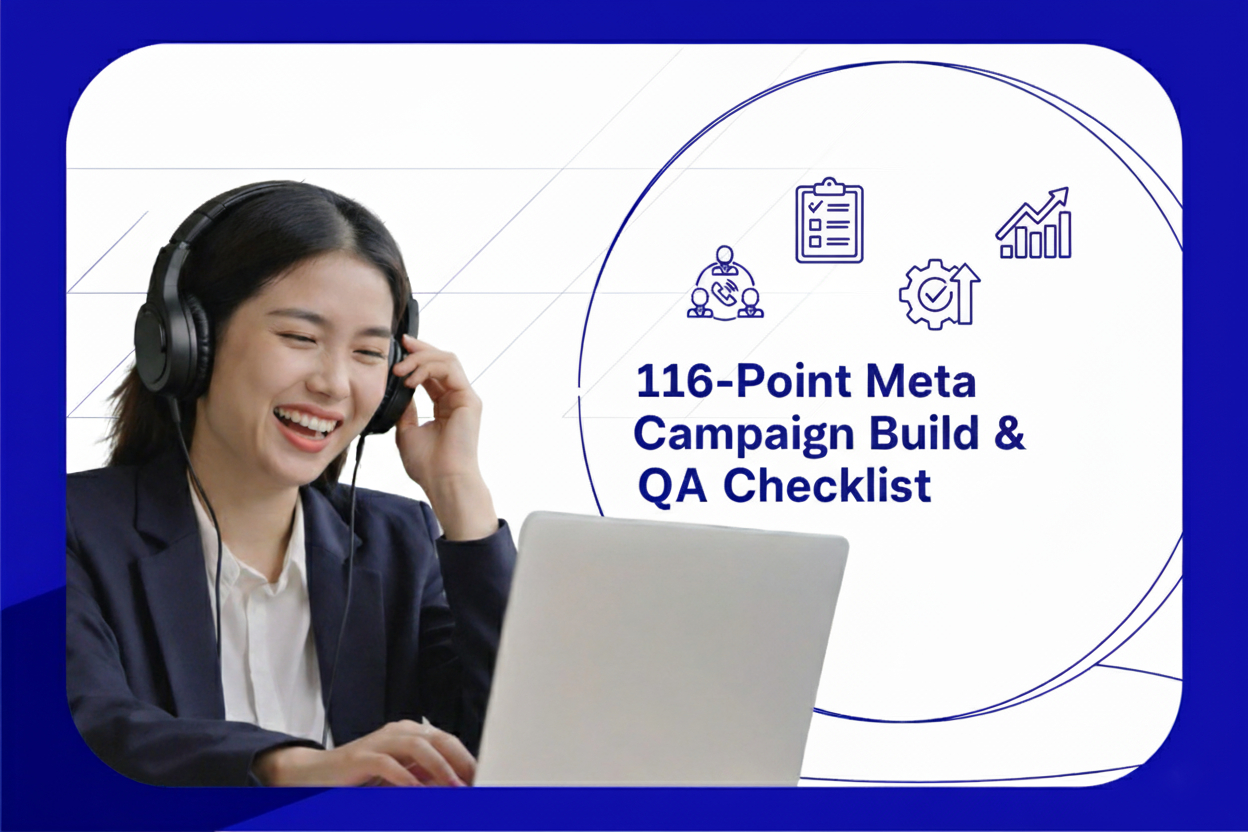 116 point meta campaign build qa checklist