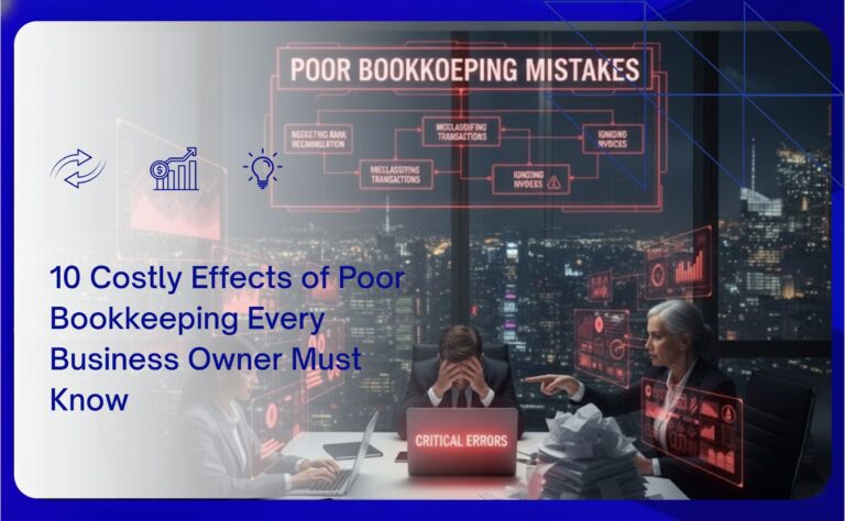 10 Costly Effects of Poor Bookkeeping Every Business Owner Must Know