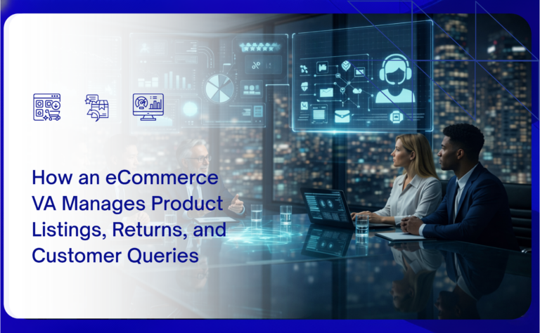 How an eCommerce VA Manages Product Listings, Returns, and Customer Queries