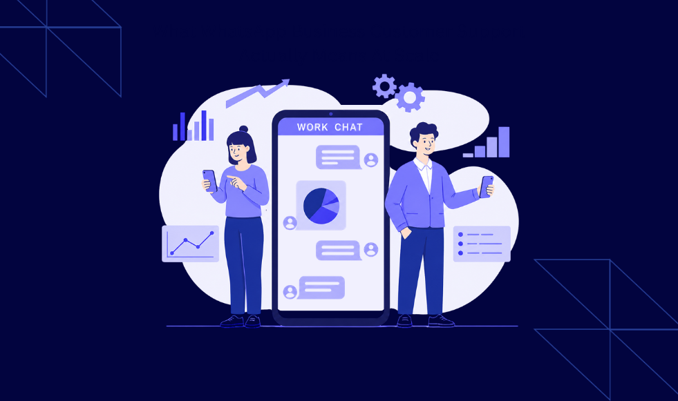 What WhatsApp Business Customer Support Actually Means At Scale