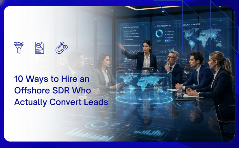 hire sdr offshore 10 ways