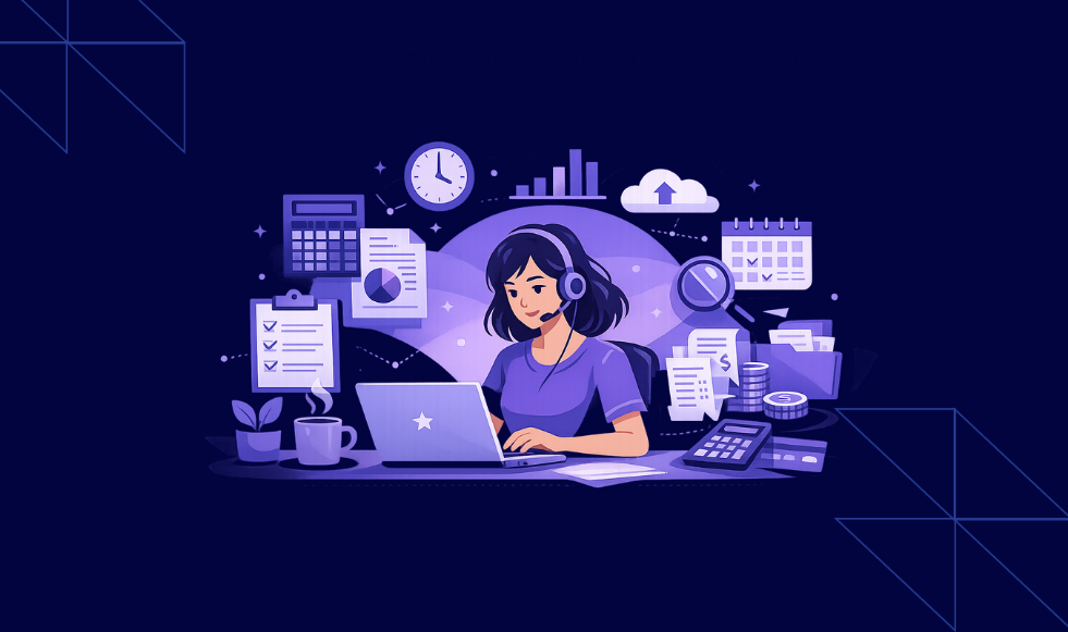 What a Bookkeeping Virtual Assistant Actually Does