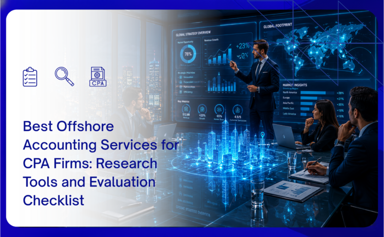 Offshore accounting professionals supporting CPA firms