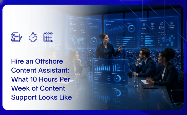 hire remote content assistant 10 hours a week