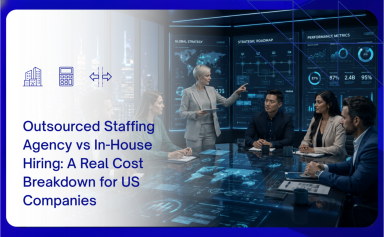 outsourced staffing agency vs in-house hiring cost