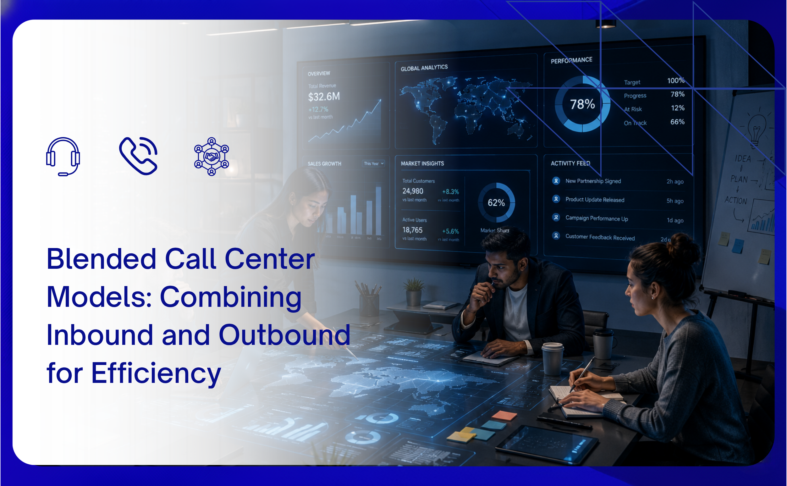 inbound and outbound calling combined efficiency
