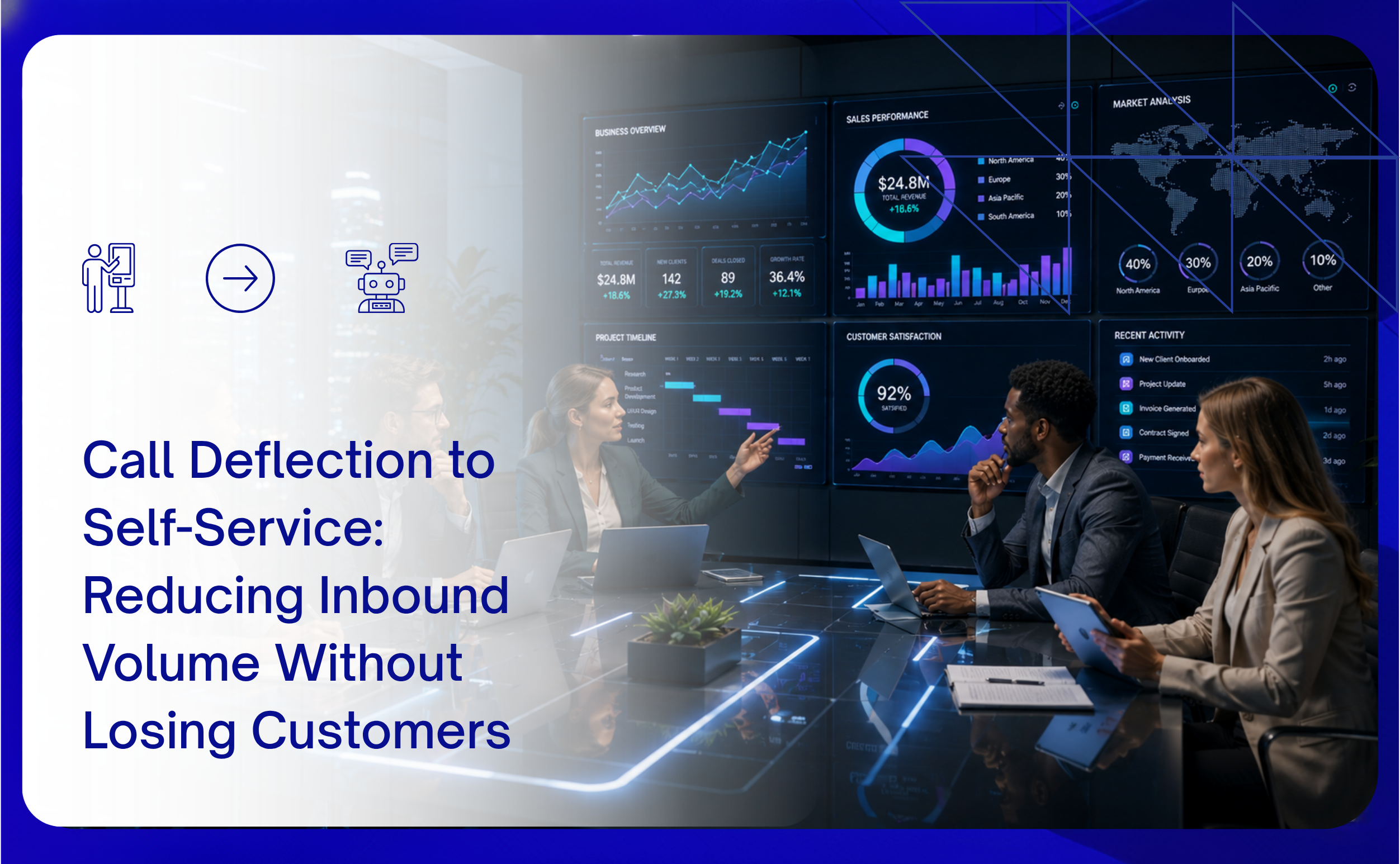reducing inbound volume without loosing customers