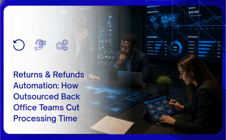 returns and refunds automation outsourced back office teams