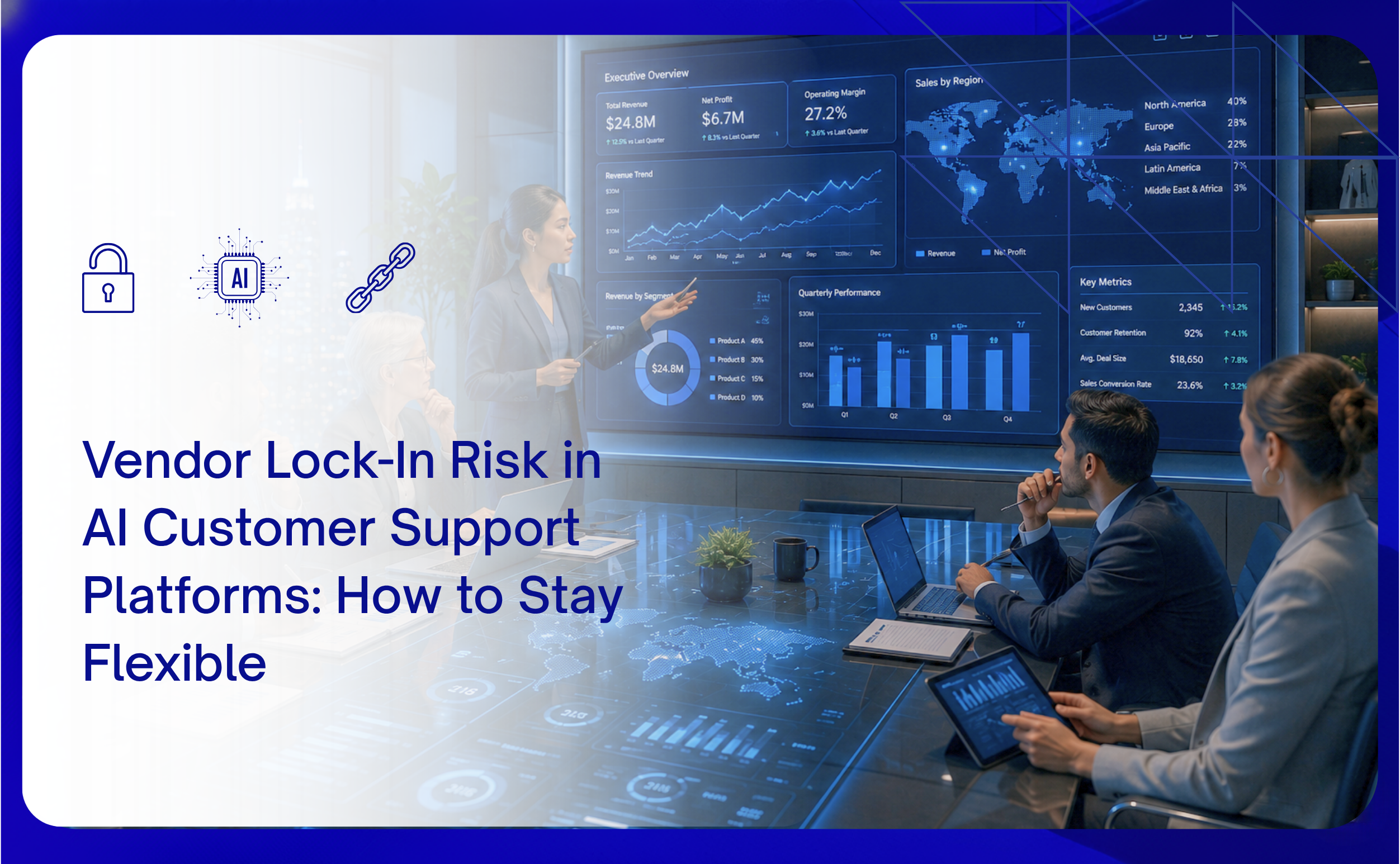vendor lock-in risk in ai customer support platforms