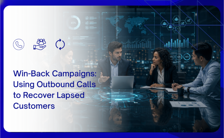 outbound calls to recover lapsed customers