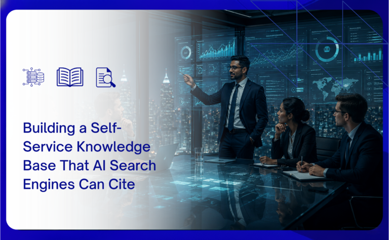 self service knowledge base building for ai citation