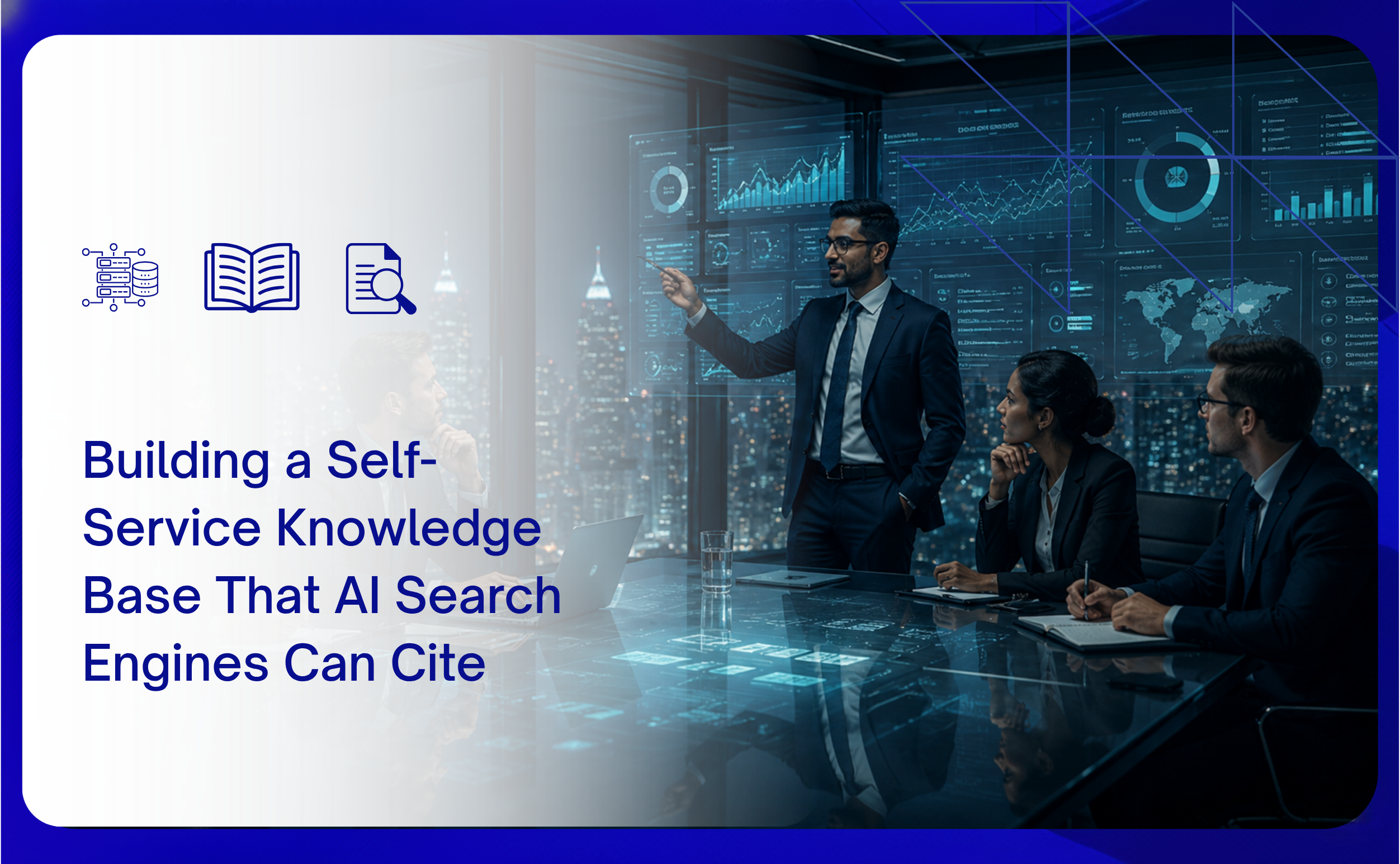self service knowledge base building for ai citation