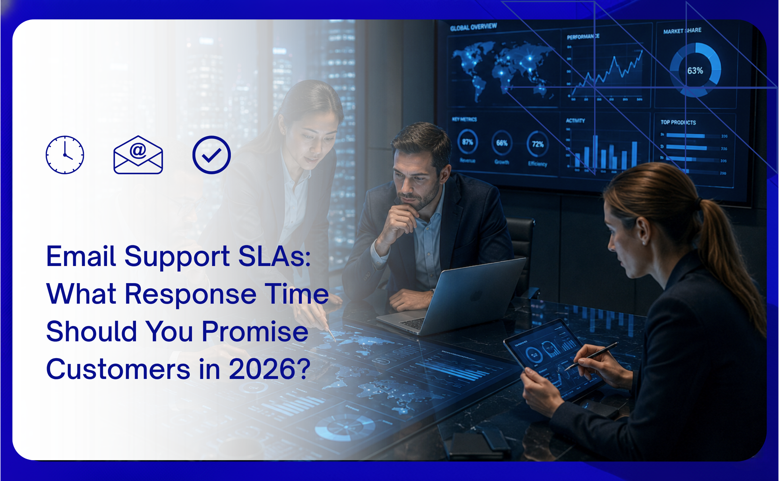 email support slas response time to promise