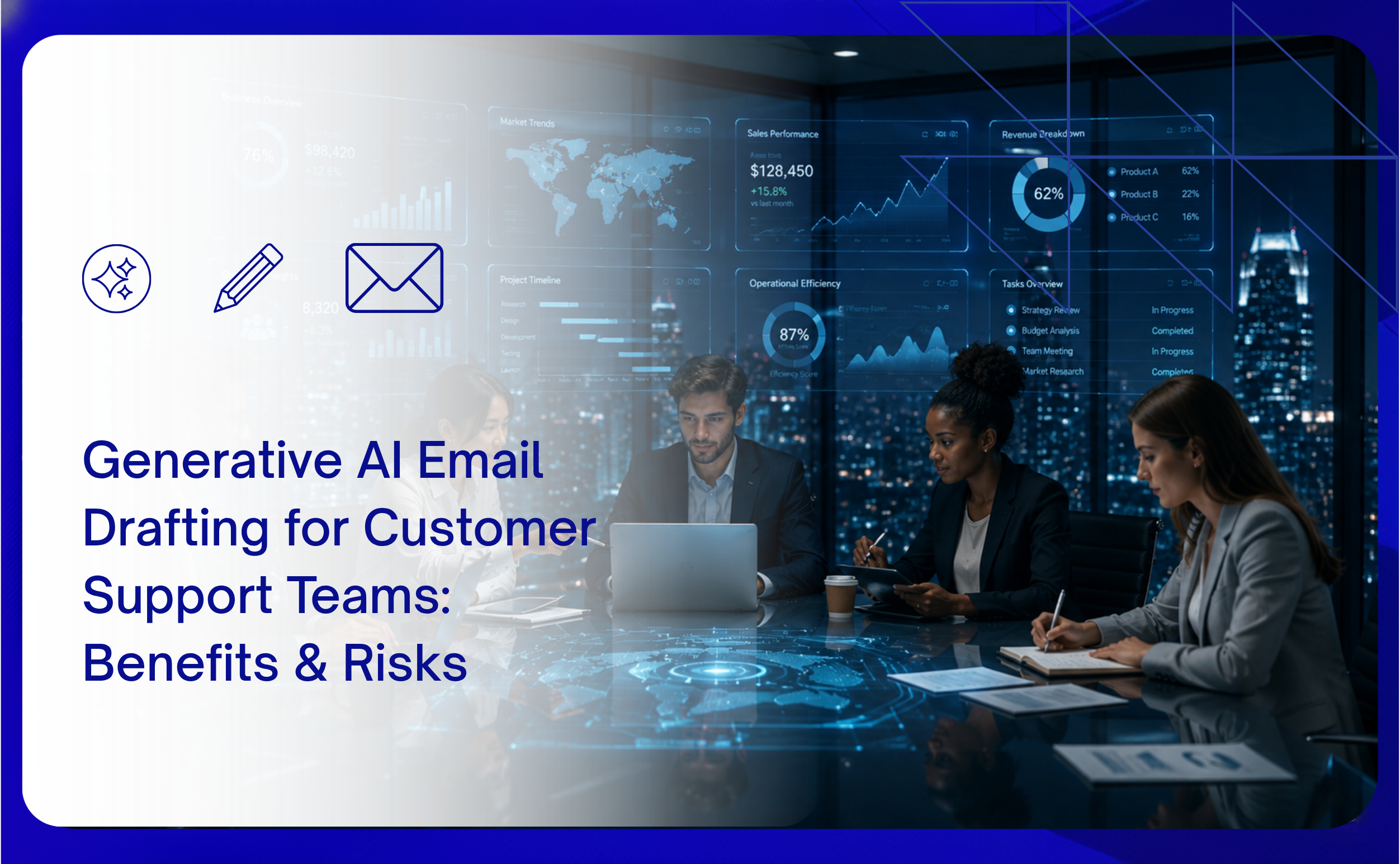 generative ai email drafting customer support teams