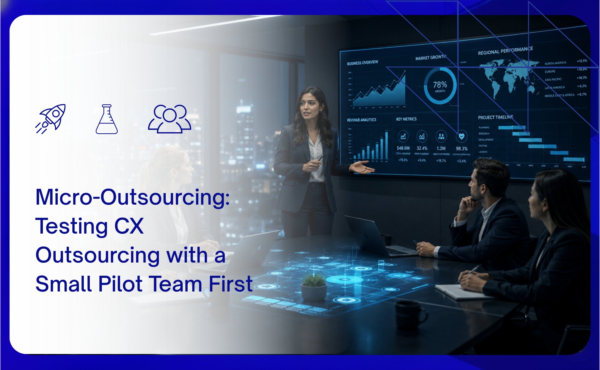CX outsourcing pilot program