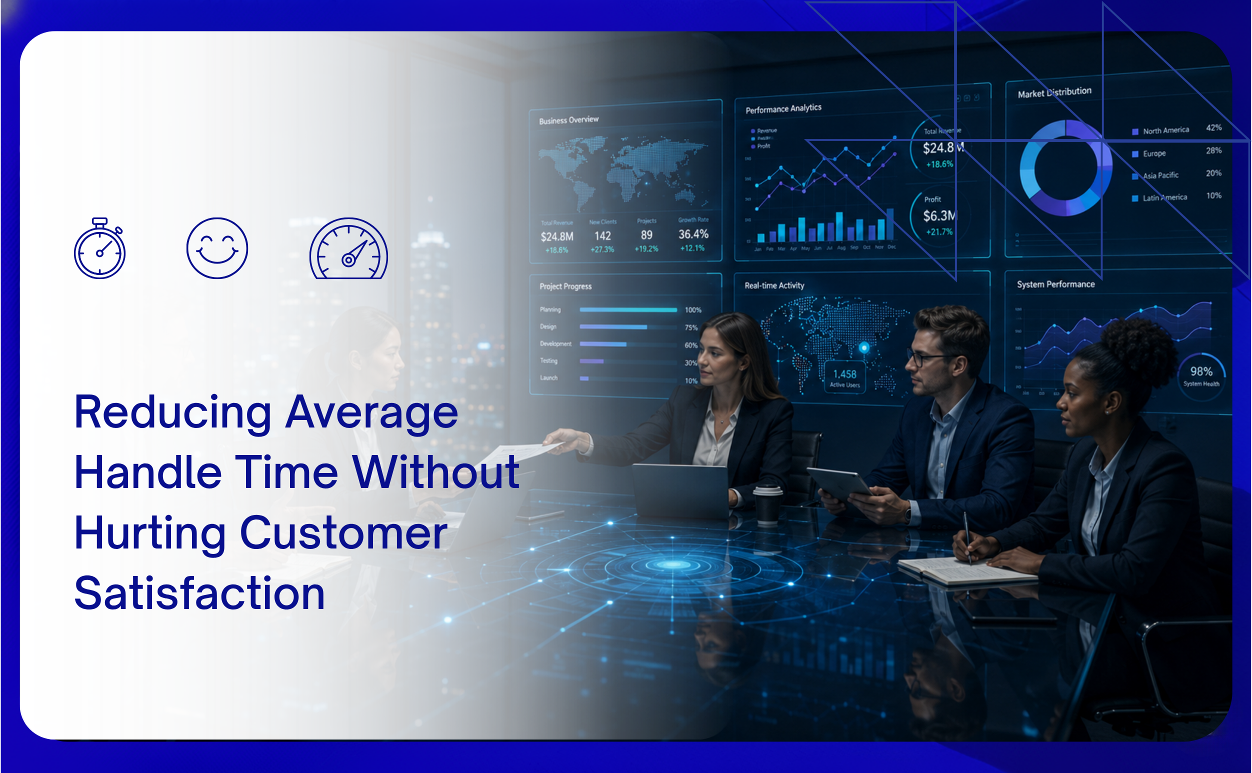 reducing average handle time