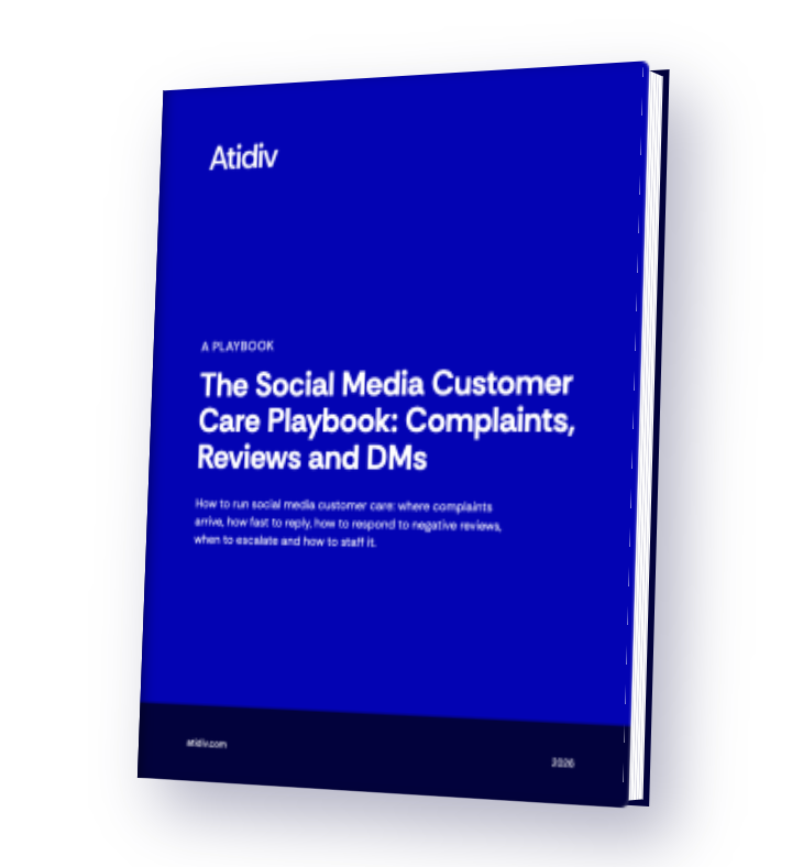 Cover of The Social Media Customer Care Playbook: Complaints, Reviews and DMs